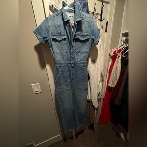 Good American Blue Denim Jacket